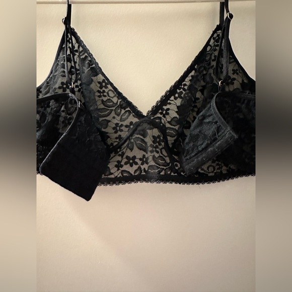 INC Lace Bralette Black - Picture 8 of 8